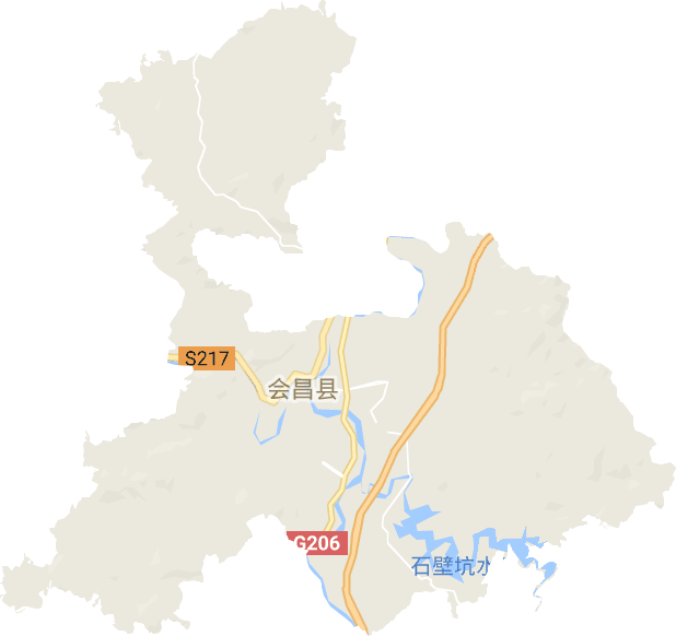 文武坝镇电子地图