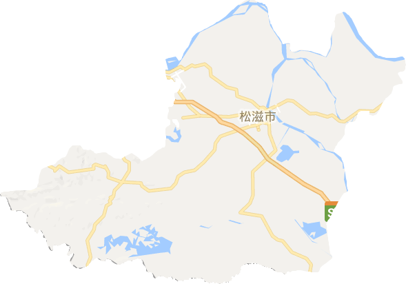松滋市电子地图