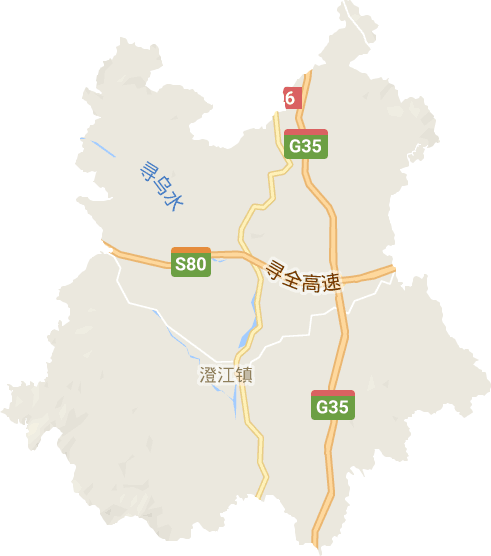 澄江镇电子地图