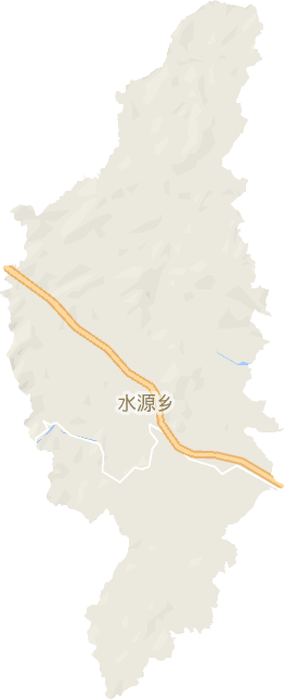 水源乡电子地图
