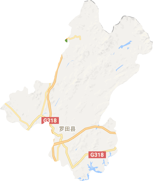 罗田县电子地图