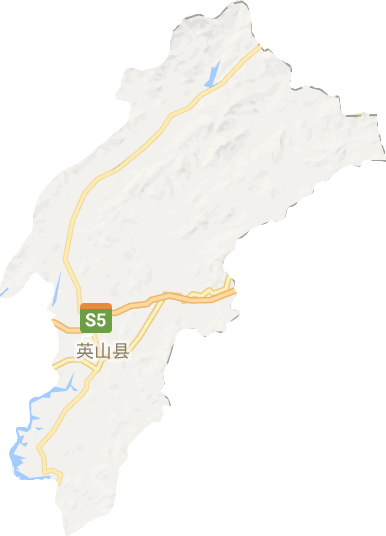 英山县电子地图
