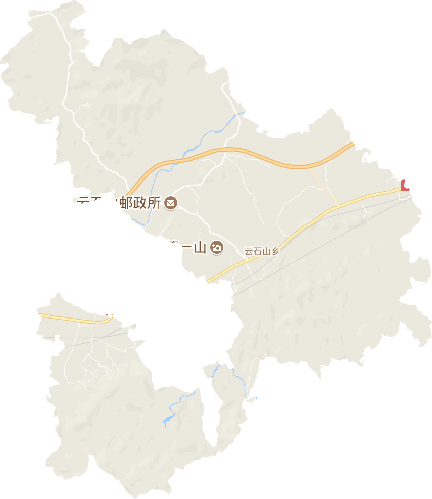 云石山乡电子地图