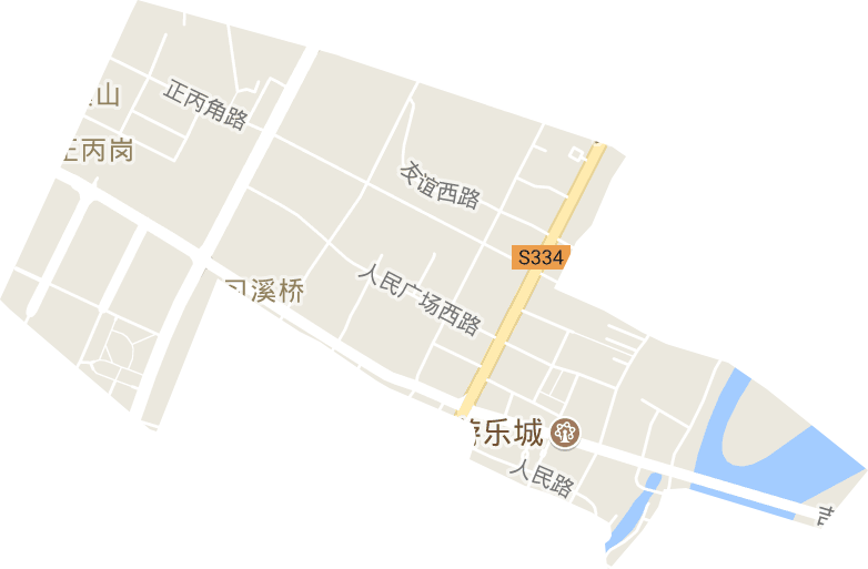 习溪桥街道电子地图