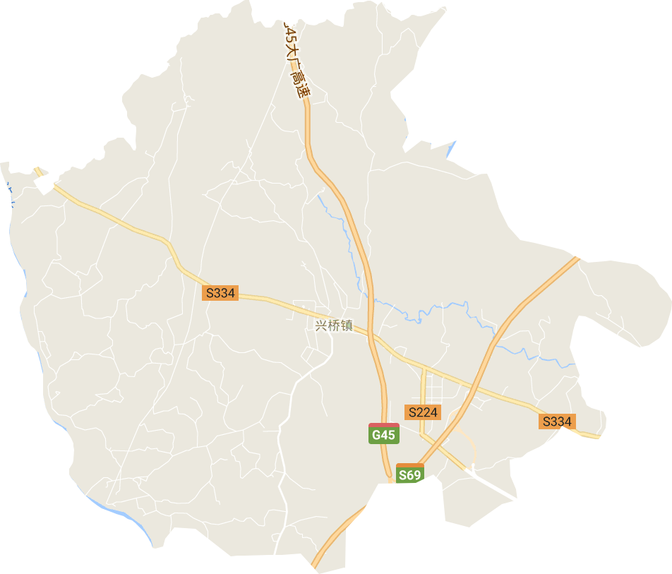 兴桥镇电子地图
