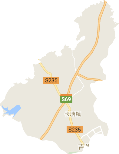 长塘镇电子地图