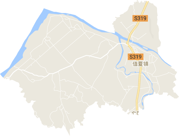 值夏镇电子地图