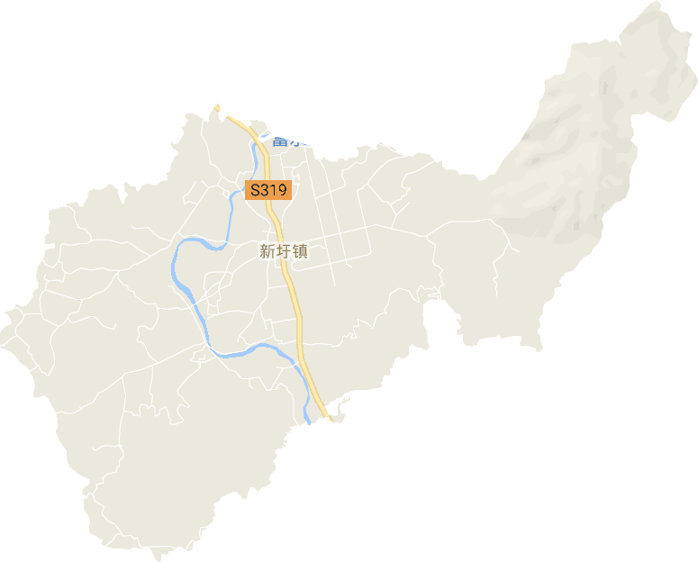 新圩镇电子地图