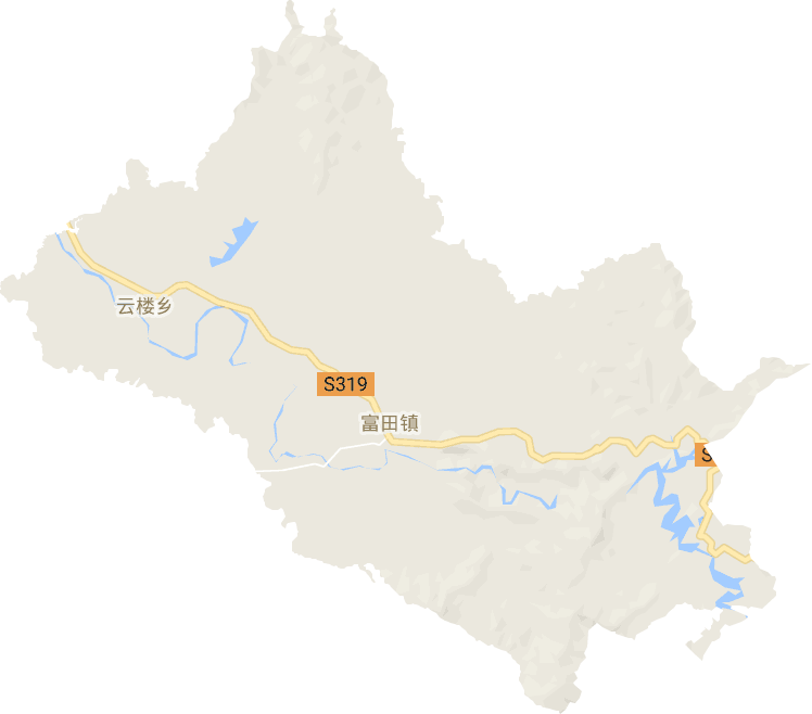 富田镇电子地图