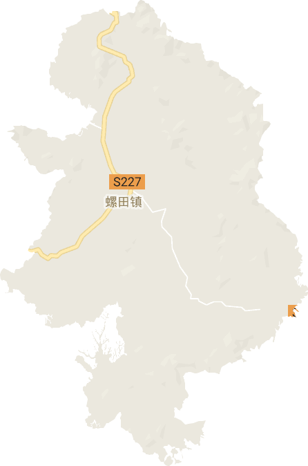 螺田镇电子地图