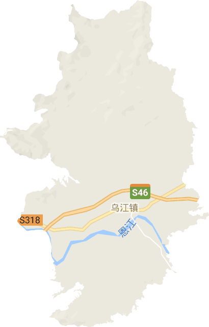 乌江镇电子地图