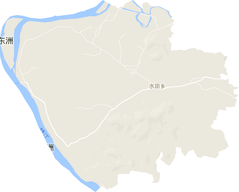 水田乡电子地图