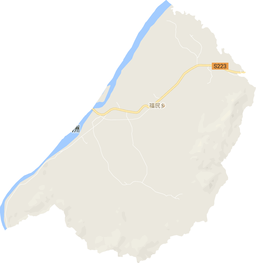 福民乡电子地图