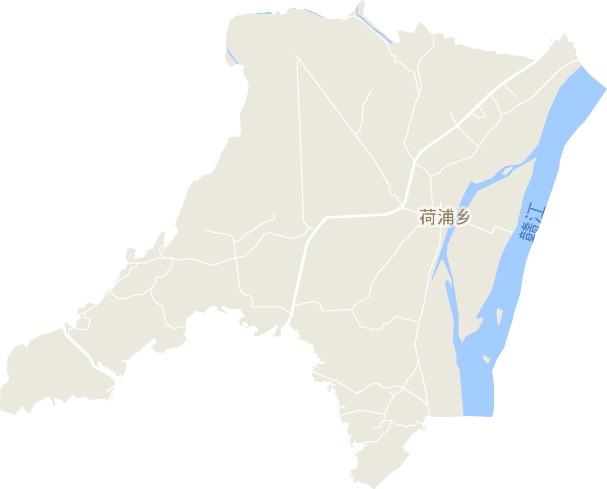 荷浦乡电子地图