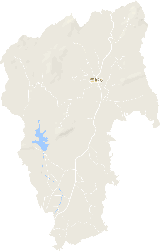 潭城乡电子地图