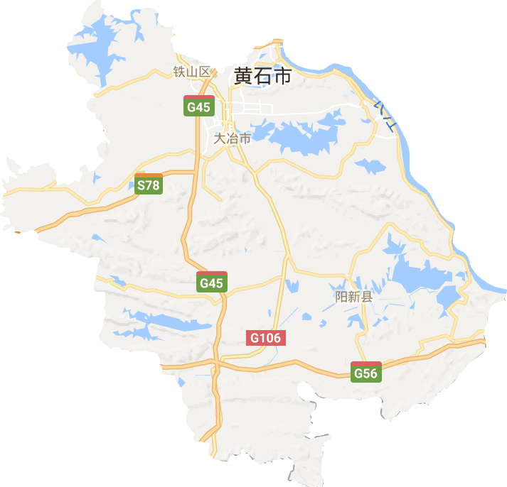 黄石市电子地图