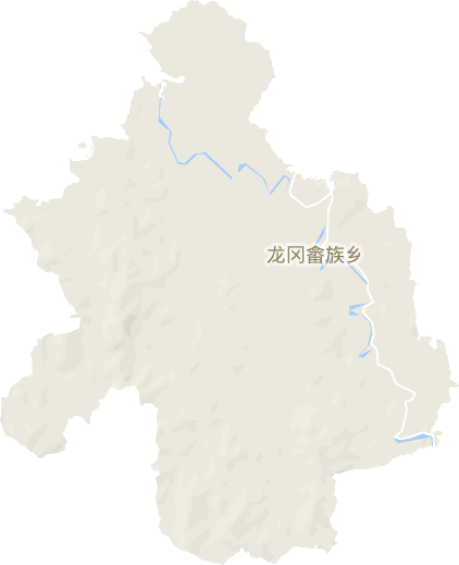 龙冈畲族乡电子地图