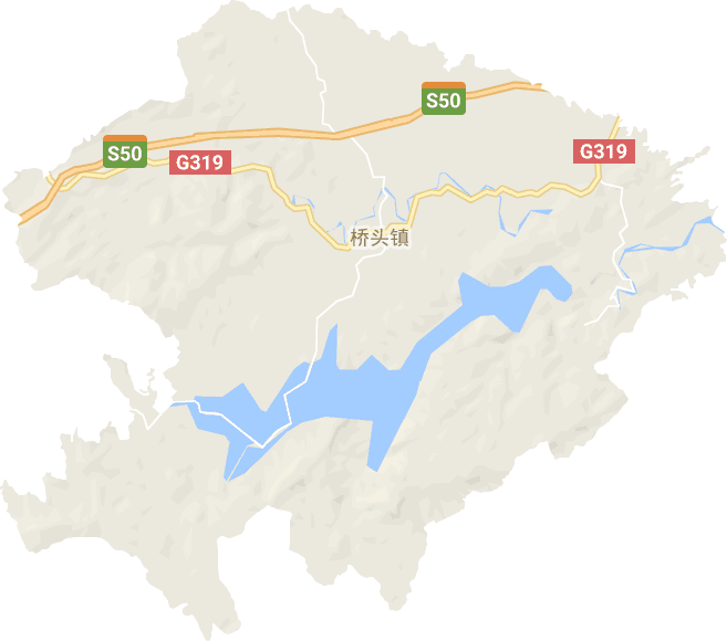 桥头镇电子地图