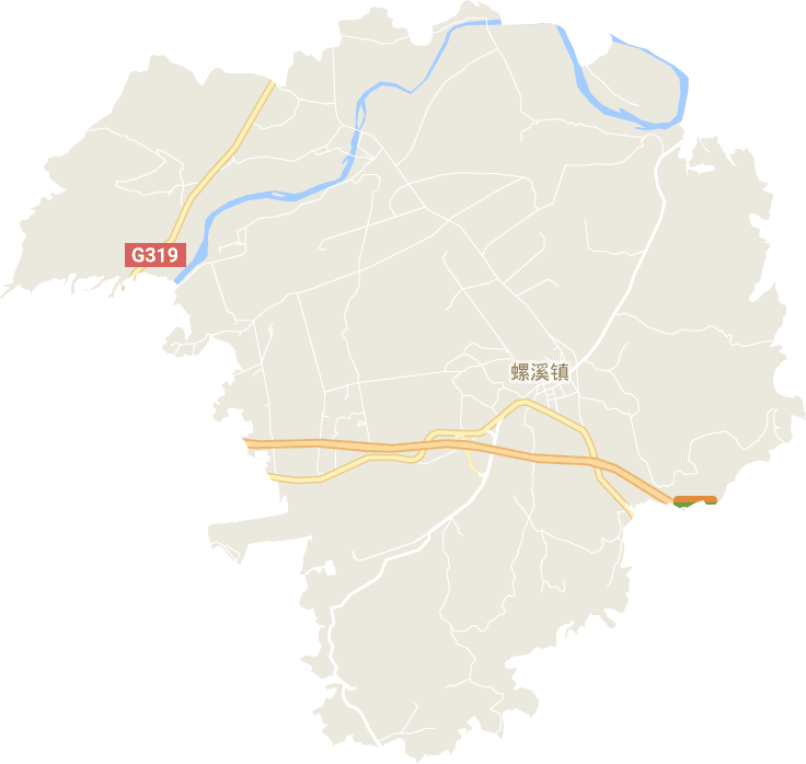 螺溪镇电子地图