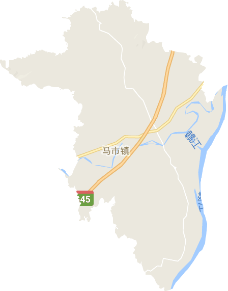 马市镇电子地图