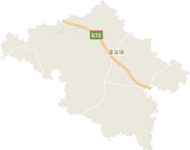 灌溪镇电子地图