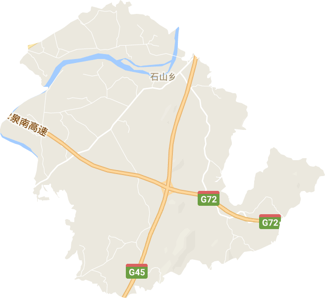 石山乡电子地图