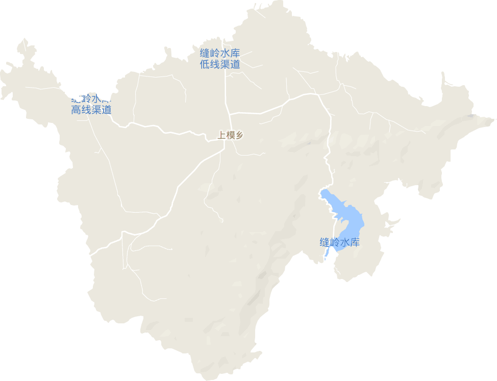 上模乡电子地图