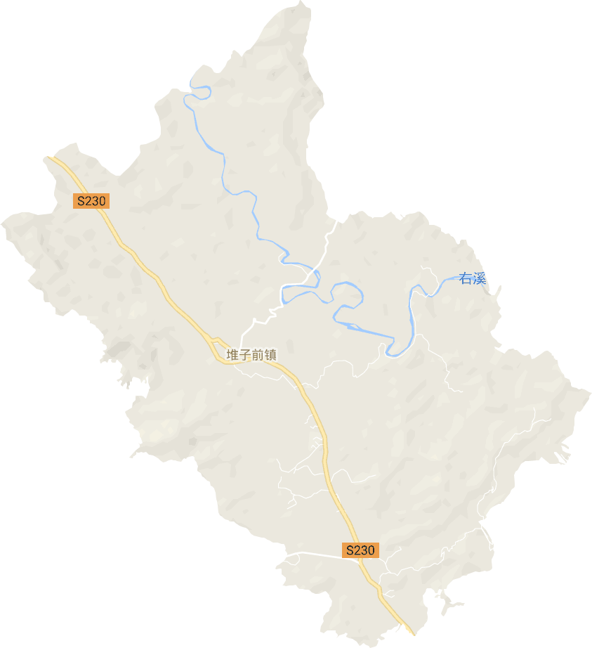 堆子前镇电子地图