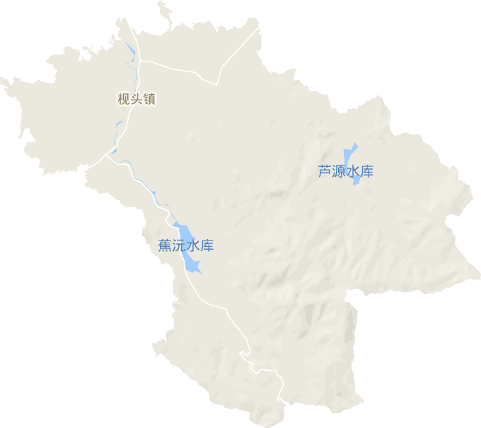 枧头镇电子地图