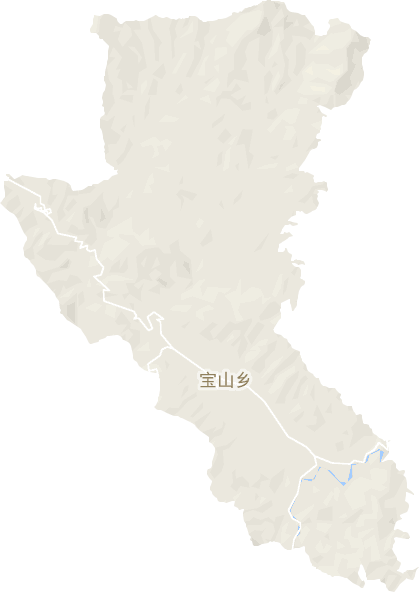 宝山乡电子地图