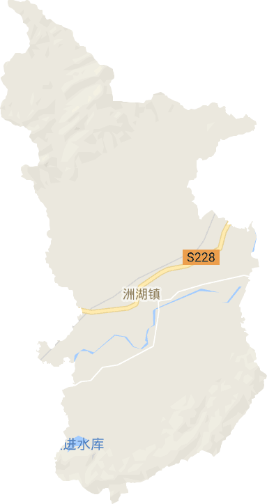 洲湖镇电子地图