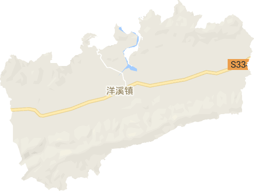 洋溪镇电子地图