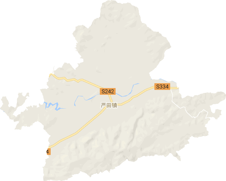 严田镇电子地图
