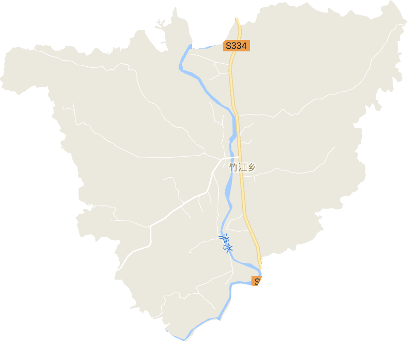 竹江乡电子地图
