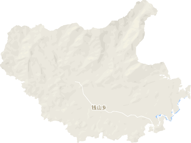 钱山乡电子地图