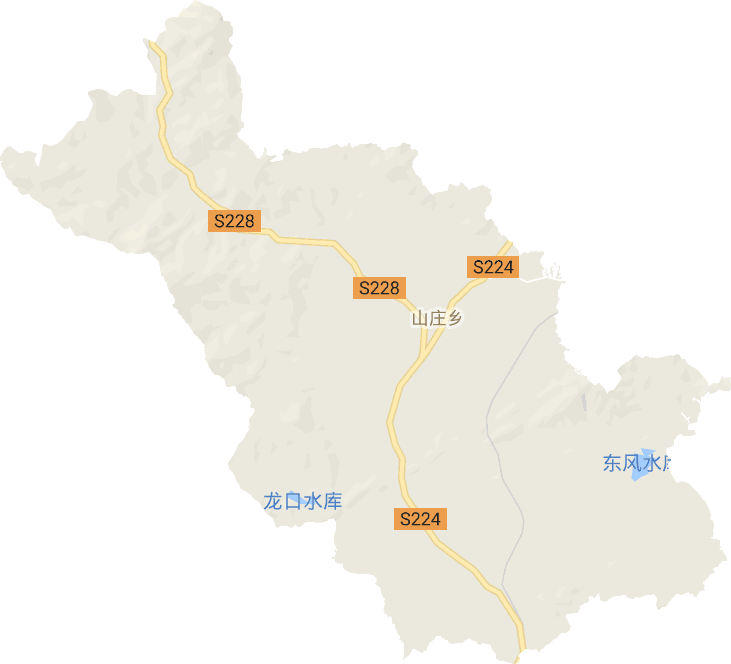 山庄乡电子地图