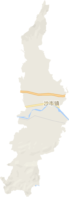 沙市镇电子地图