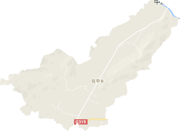 在中乡电子地图