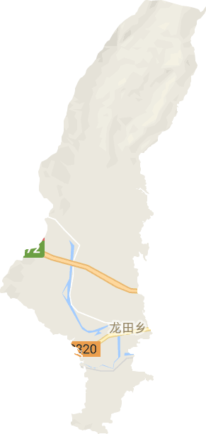 龙田乡电子地图
