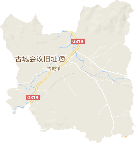 古城镇电子地图