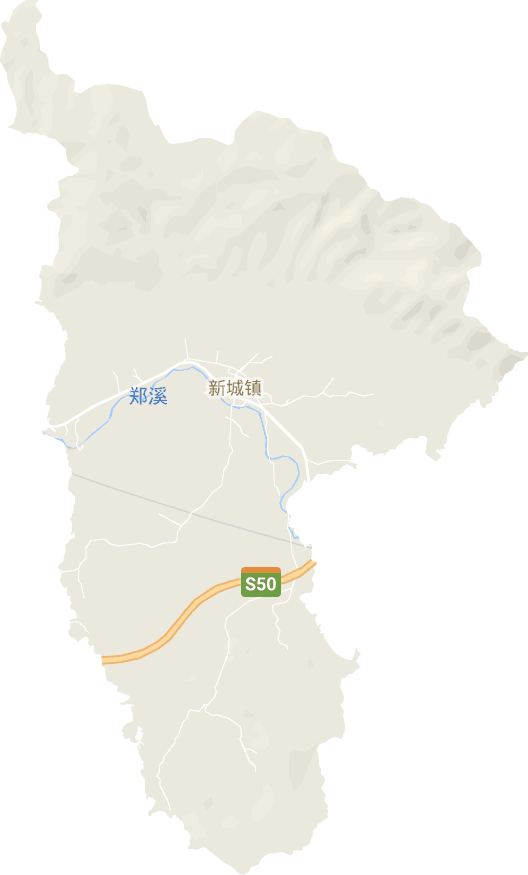 新城镇电子地图