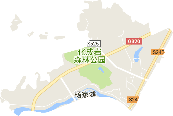 化成街道电子地图