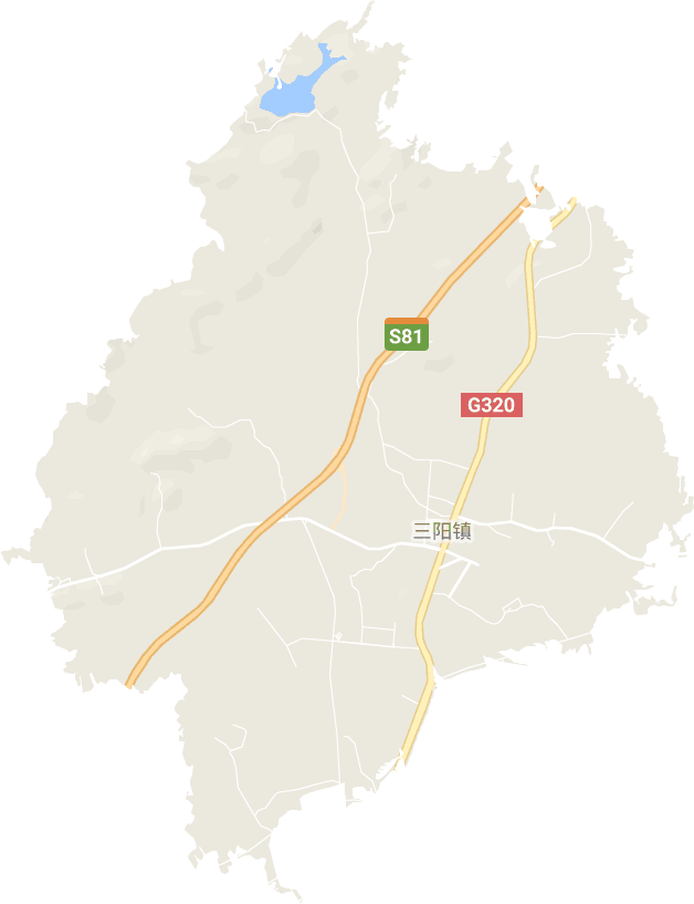 三阳镇电子地图
