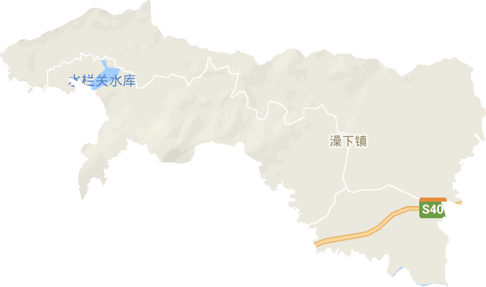 澡下镇电子地图