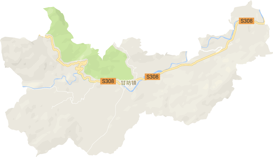 甘坊镇电子地图