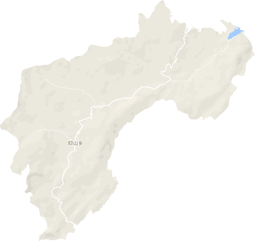 仰山乡电子地图