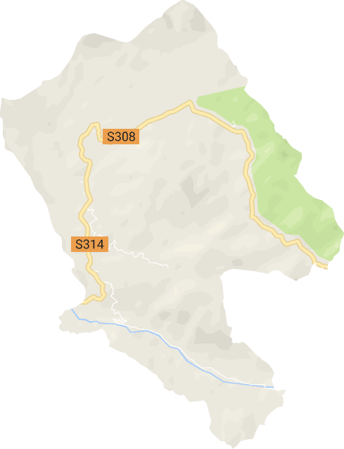 百丈山名胜风景区电子地图