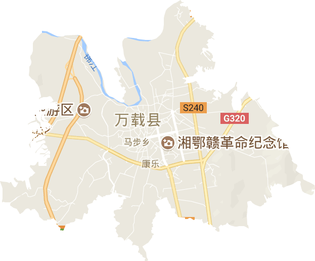 康乐街道电子地图