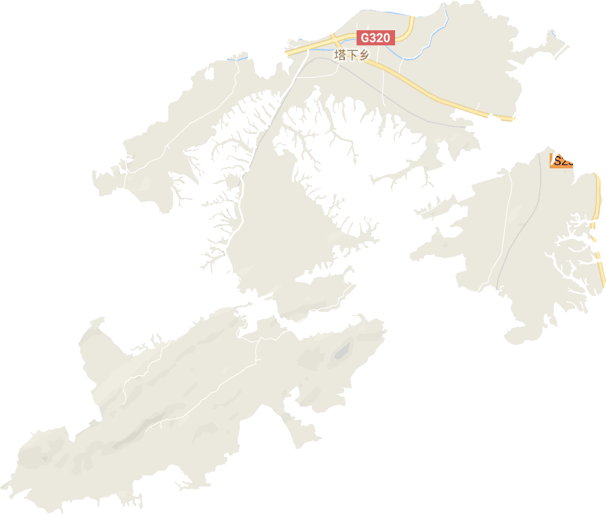 塔下乡电子地图