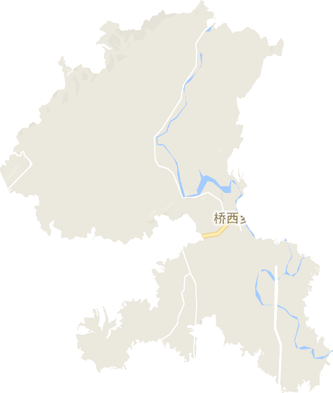 桥西乡电子地图